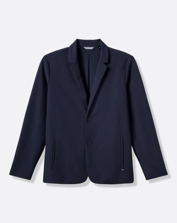 TravisMathew Portfolio Blazer in navy, front view