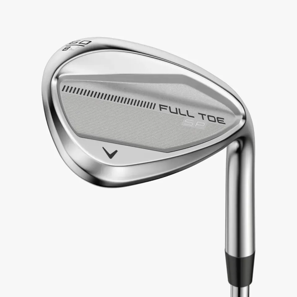 Callaway Full Toe SP wedge in chrome, back view