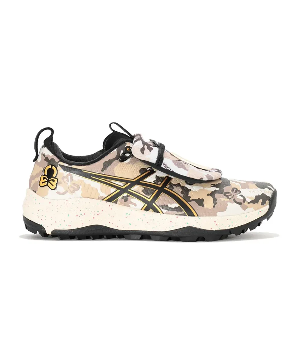 Camo-print ASICS GEL-KAYANO ACE 3 golf shoe, side view