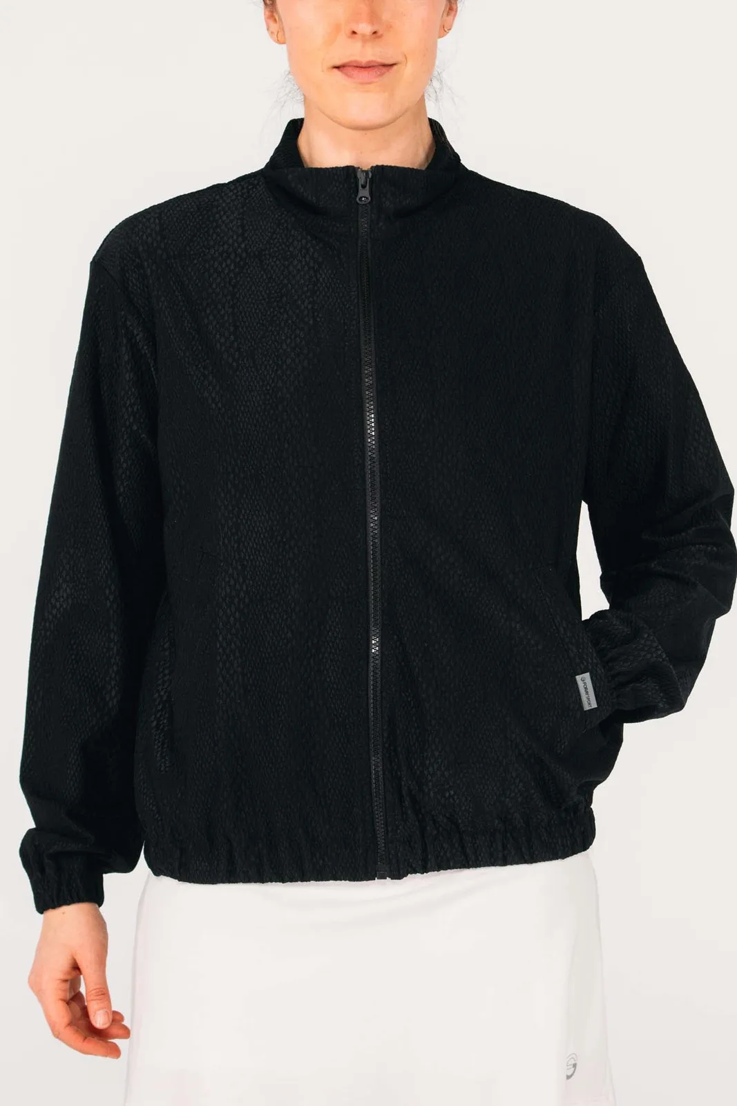 Foray Golf Core Animal Texture Track Jacket
