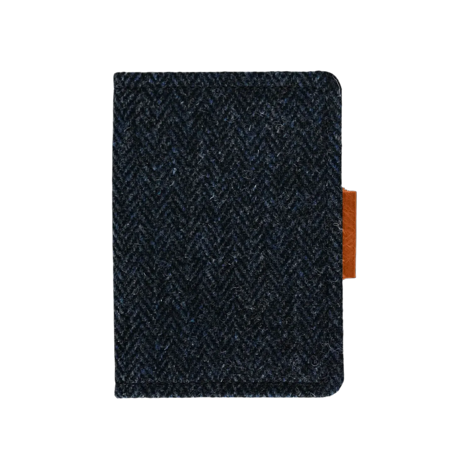 Seamus Navy Harris Tweed Scorecard Holder
